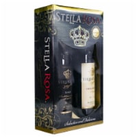 Stella Rosa Rosso and Black Semi-Sweet Red Blend Italian Wine Box Perspective: Main