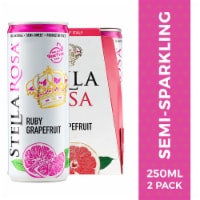 Stella Rosa Grapefruit Semi-Sweet Italian Red Wine Perspective: Main