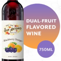 San Antonio Fruit Farm Blackberry Orange Italian Semi-Sweet Red Wine
