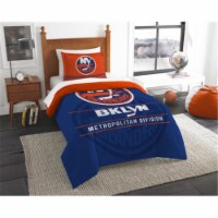The Northwest 1NHL862010014RET NHL 86201 Islanders Draft Comforter Set&#44; Twin