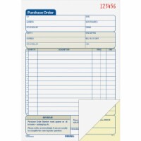 Adams 2-Part Carbonless Purchase Requisitions Book 8.44 L x 5.56 W 196147