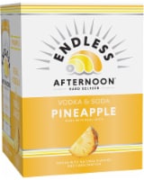 Endless Afternoon Pineapple Vodka & Soda Hard Seltzer Perspective: Main