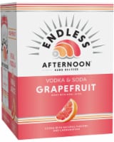 Endless Afternoon Grapefruit Soda & Vodka Hard Seltzer