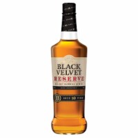 Black Velvet Aged 10 Years Reserve Select Stock Canadian Whisky Perspective: Main