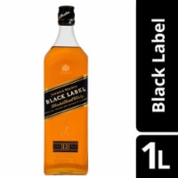 Johnnie Walker Whisky - Blended Scotch JW Black Label, 1.000