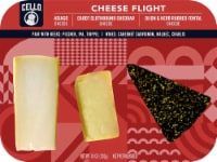 Cello Asiago Clothbound Cheddar & Herb Rubbed Fontina Cheese Flight Perspective: Main