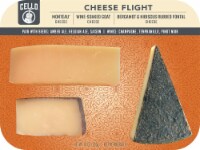 Cello Monteau Winey Goat Cheese & Bergamot Rubbed Fontina Cheese Flight Perspective: Main
