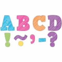 Scribble Bold Block 3  Magnetic Letters