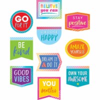 Colorful Vibes Positive Sayings Accents