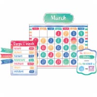 Teacher Created Resources TCR8971 Watercolor Calendar Bulletin Board Set