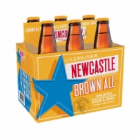 Newcastle Brown Ale Beer, 6 Pack, 12 fl oz Bottles Perspective: Main