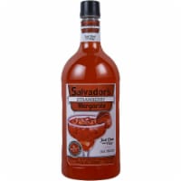 Salvador's Strawberry Margarita Ready to Drink Cocktail Single Bottle Perspective: Main
