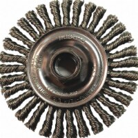 Makita Wire Wheel Brush,Twisted,Arbor Hole  A-98491