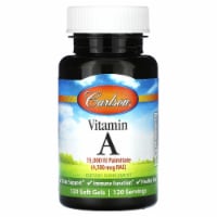 Carlson Vitamin A Palmitate 15,000 Iu 120 Sgels