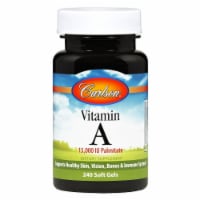 Carlson Vitamin A Palmitate 15,000 Iu 240 Sgels
