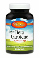 Carlson Super Beta Carotene 25000 IU Dietary Supplement