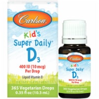 Carlson Kid's Super Daily D3 400 IU per Drop Dietary Supplement