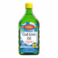 Carlson Lemon Norwegian Cod Liver Oil