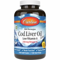 Carlson Cod Liver Oil Gems Lemon