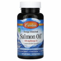 Carlson Norwegian Salmon Oil 500 mg 50 Sgels