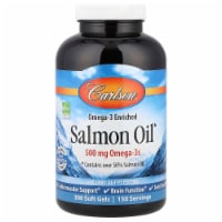 Carlson Norwegian Salmon Oil 500 mg 300 Sgels