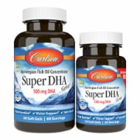 Carlson Super DHA Gems 1000mg Soft Gels