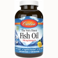 Carlson The Very Finest Fish Oil - Lemon 700 mg 240 Sgels