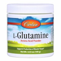 Carlson L-Glutamine 3.53 oz Pwdr