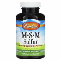 Carlson MSM Sulfur 1 000 mg - 90 Vegetarian Capsules