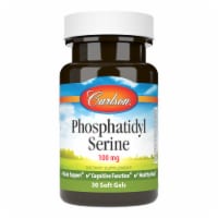 Carlson® Phosphatidyl Serine Soft Gels Dietary Supplement 100mg Perspective: Main