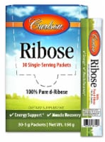 Carlson  100% Pure d-Ribose Ribose Packets