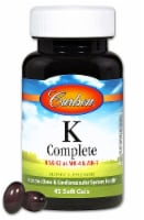 Carlson  K Complete K1 & K2 as MK-4 & MK-7 Supplements Perspective: Main