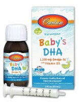 Carlson Norwegian Baby's DHA Omega-3s with Vitamin D3 Liquid 1100mg Perspective: Main