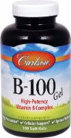 Carlson B-100 Gel Vitamin B-Complex Soft Gels