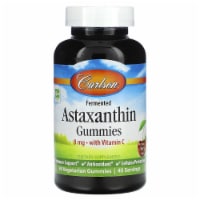 Carlson Fermented Astaxanthin Gummies with Vitamin C - Cherry 8 mg 90 Gummies
