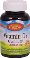 Carlson Vitamin D3 Gummies 25mcg