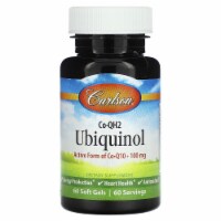 Carlson Co-QH2 Ubiquinol 100 mg - 60 Soft Gels