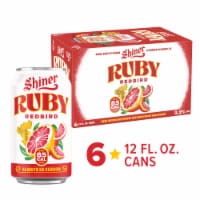Shiner Ruby Redbird Fruited Lager Craft Beer Perspective: Main