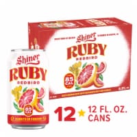 Shiner Ruby Redbird Fruited Lager Craft Beer Perspective: Main