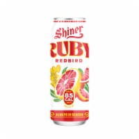 Shiner® Ruby Redbird Fruited Lager Craft Beer Perspective: Main