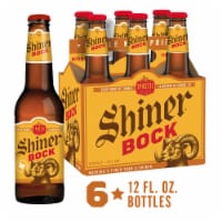 Shiner® Bock American-style Amber Lager Craft Beer Perspective: Main