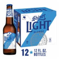 Shiner Light Blonde Lager Craft Beer Perspective: Main