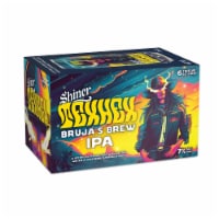 Shiner Tex Hex Bruja's Brew IPA Craft Beer Perspective: Main