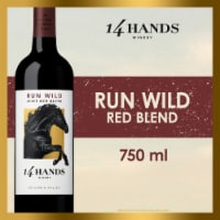 14 Hands Run Wild Juicy Red Blend Washington Wine Perspective: Main