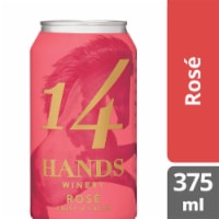 14 Hands Rosé Washington Wine Can Perspective: Main