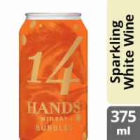 14 Hands Bubbles Washington Sparkling White Wine Can