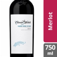 Chateau Ste Michelle Canoe Ridge Estate Merlot Washington Red Wine Perspective: Main