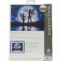Dimensions Counted Cross Stitch Kit 14 X11 -Twilight Silhouette (14 Count)