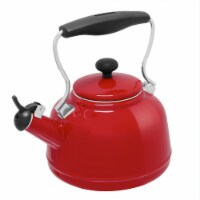Chantal Enamel-on-Steel Vintage Tea Kettle - Chili Red Perspective: Main