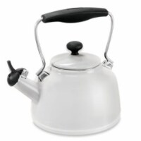 Chantal® Vintage Tea Kettle - White Perspective: Main